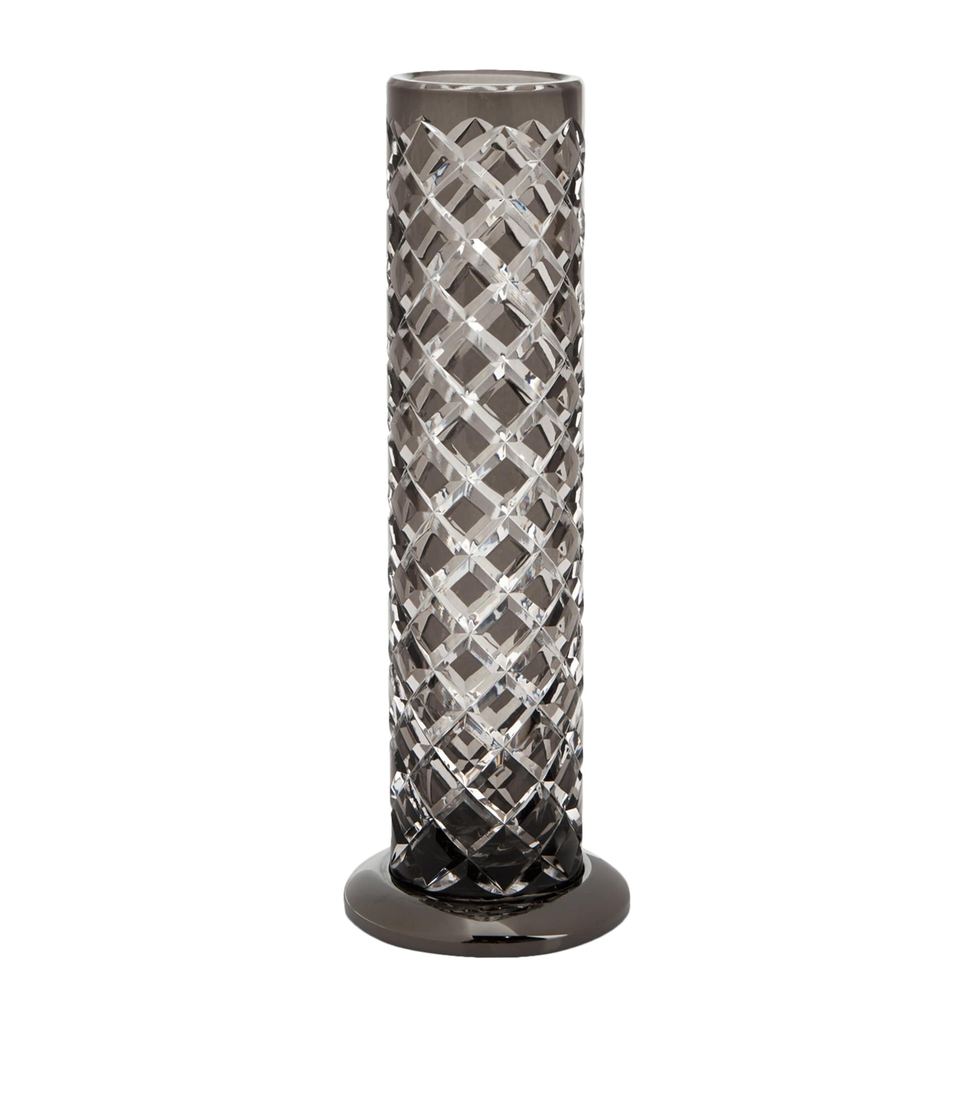 Bevelled Crystal Vase