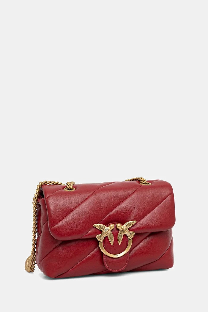 Pinko kadın deri crossbody çanta