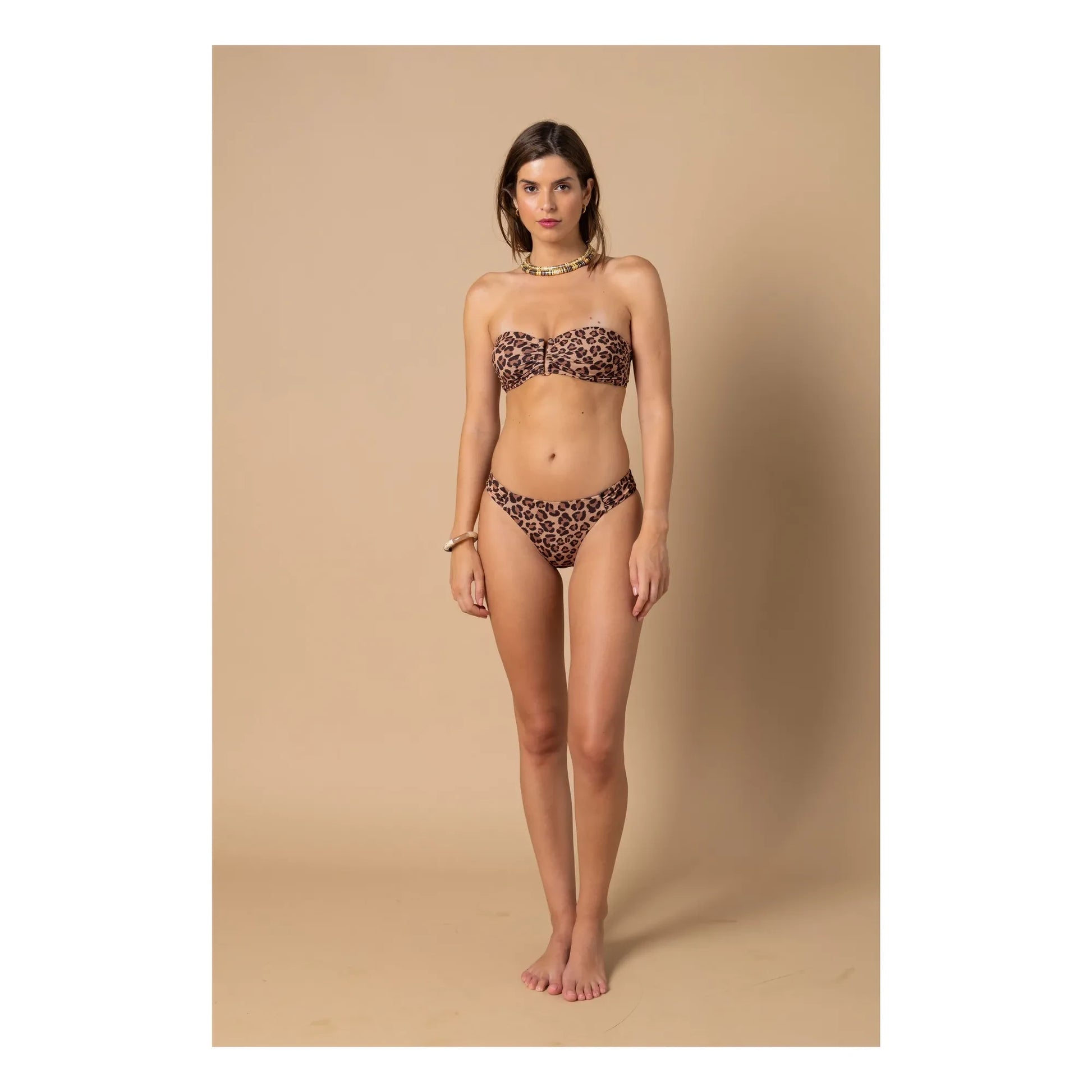 Alma Deia - Blake Bandeau Top | Beige