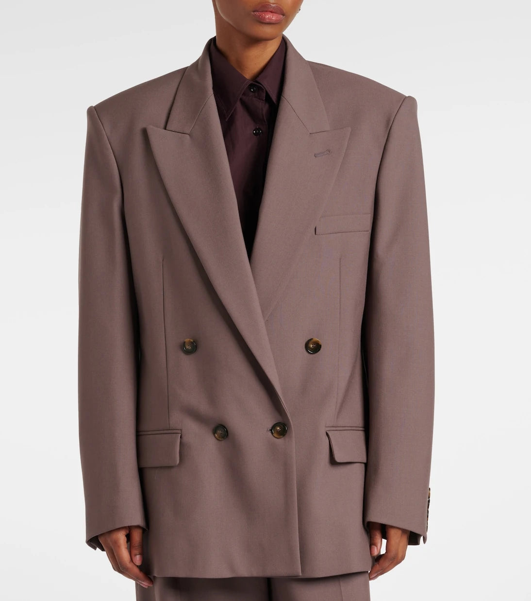 Stella McCartney - Oversized wool blazer