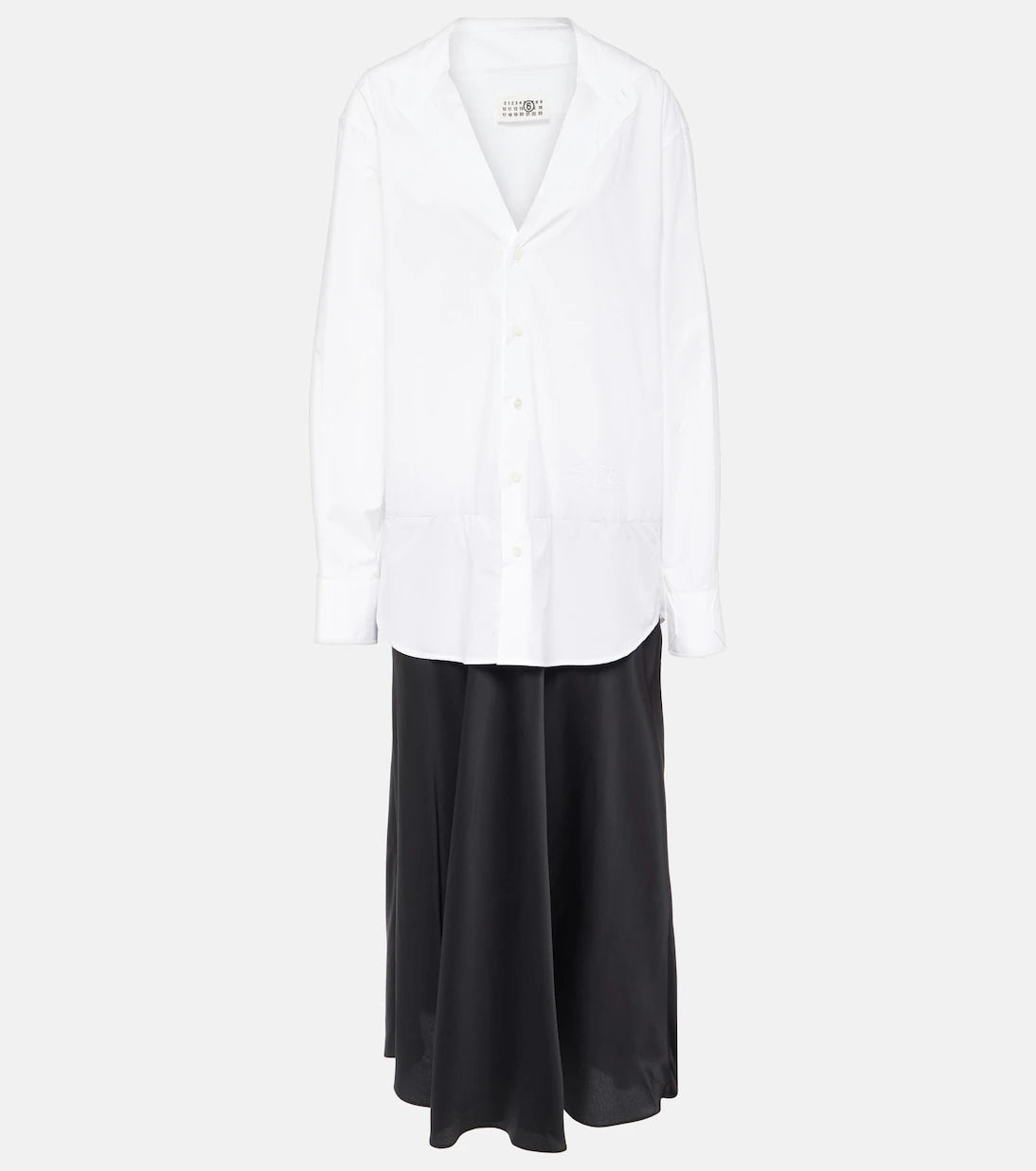 MM6 Maison Margiela - فستان ميدي قطني