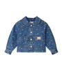 Cherry-Embroidered Jacket (4-8 Years)