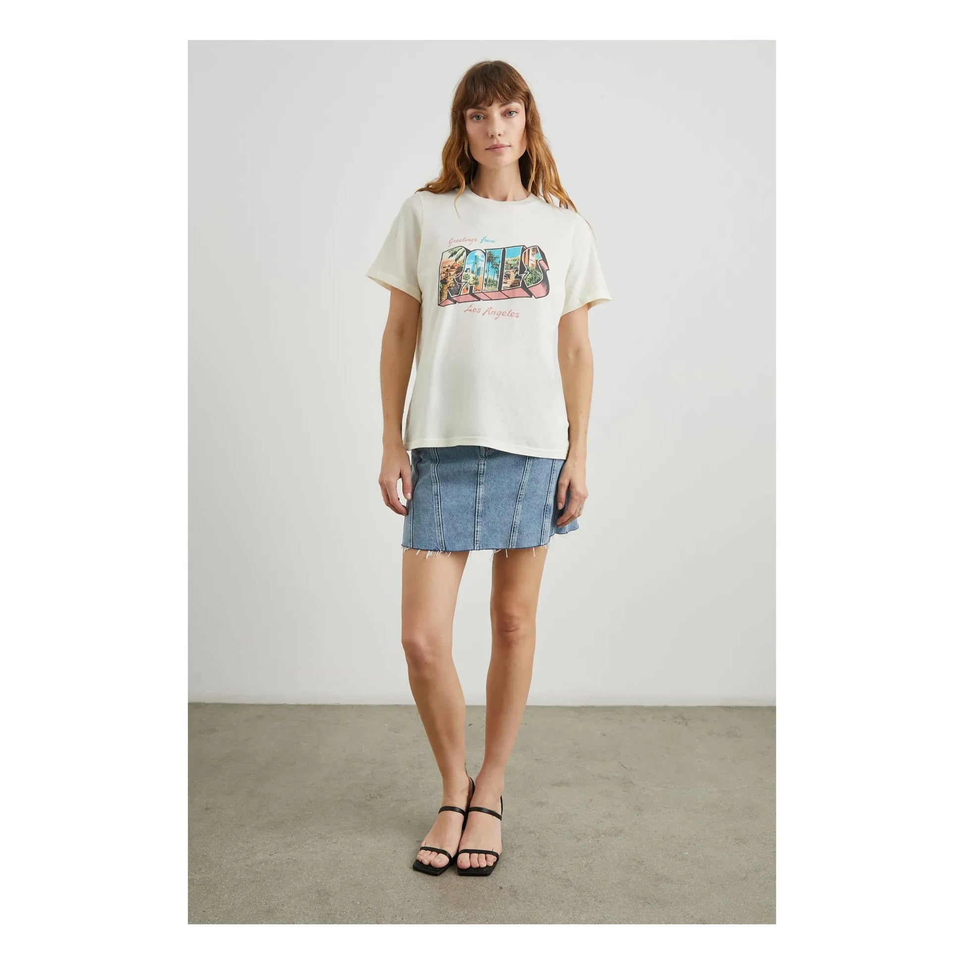 Rails - Boyfriend T-shirt | White
