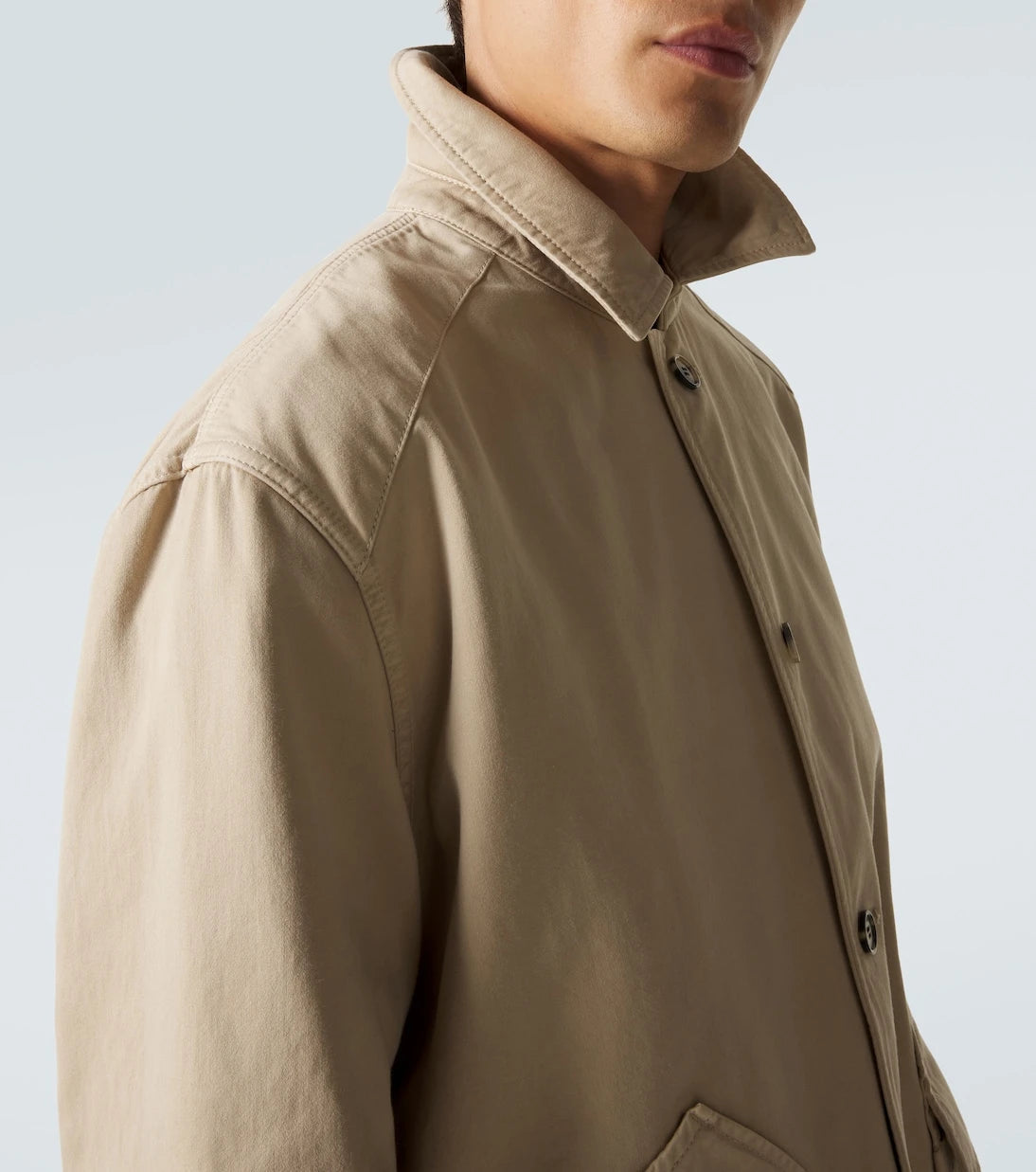 Loewe - Paula's Ibiza leather-trimmed cotton jacket