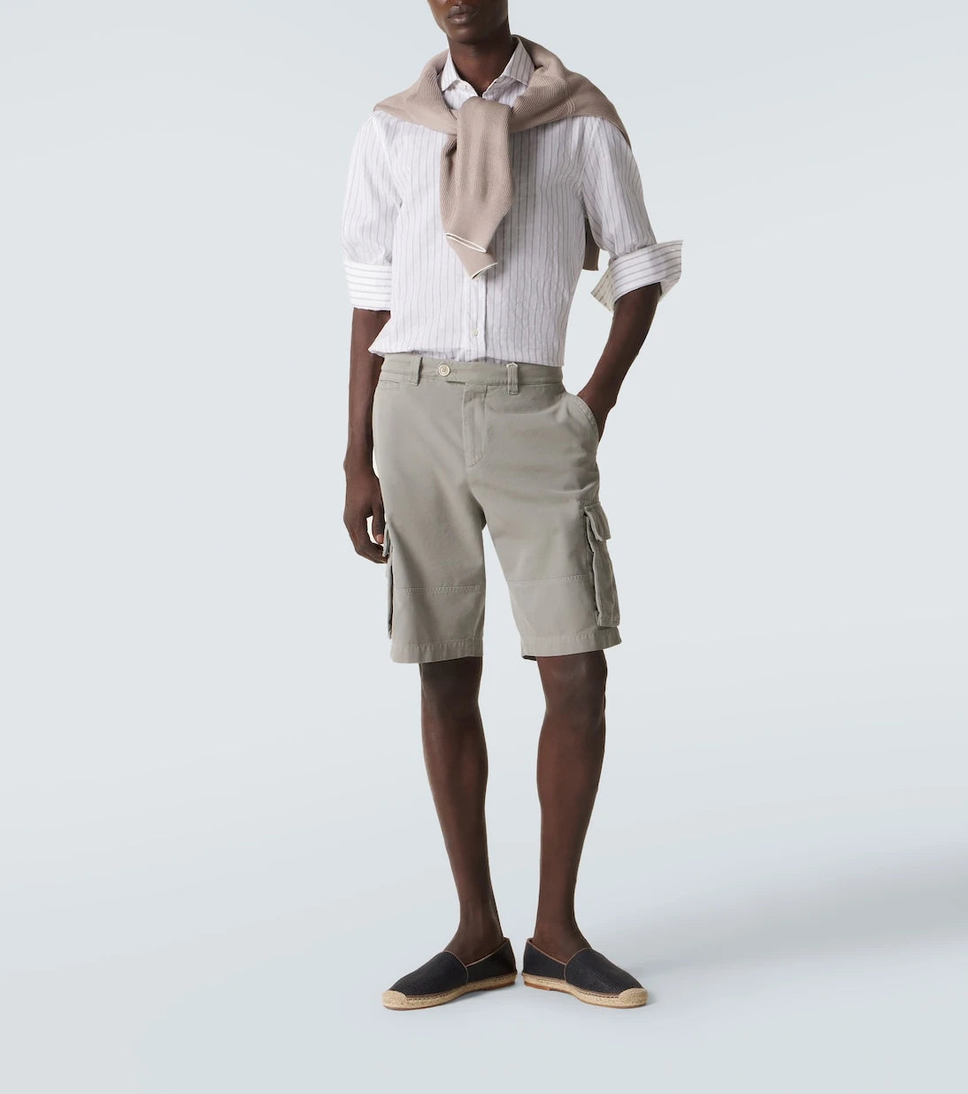 Brunello Cucinelli - Cotton cargo shorts