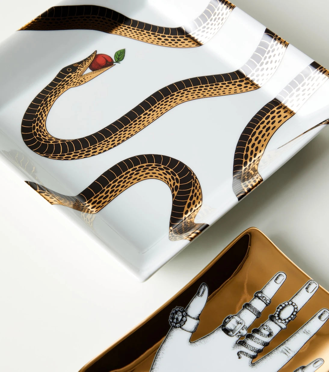 Fornasetti - Porcelain decorative tray