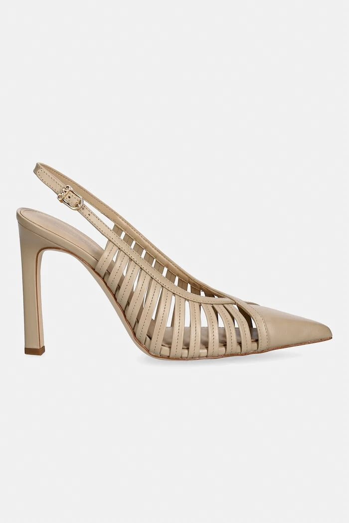 MICHAEL Michael Kors обувки с ток от кожа Adriana High Pump