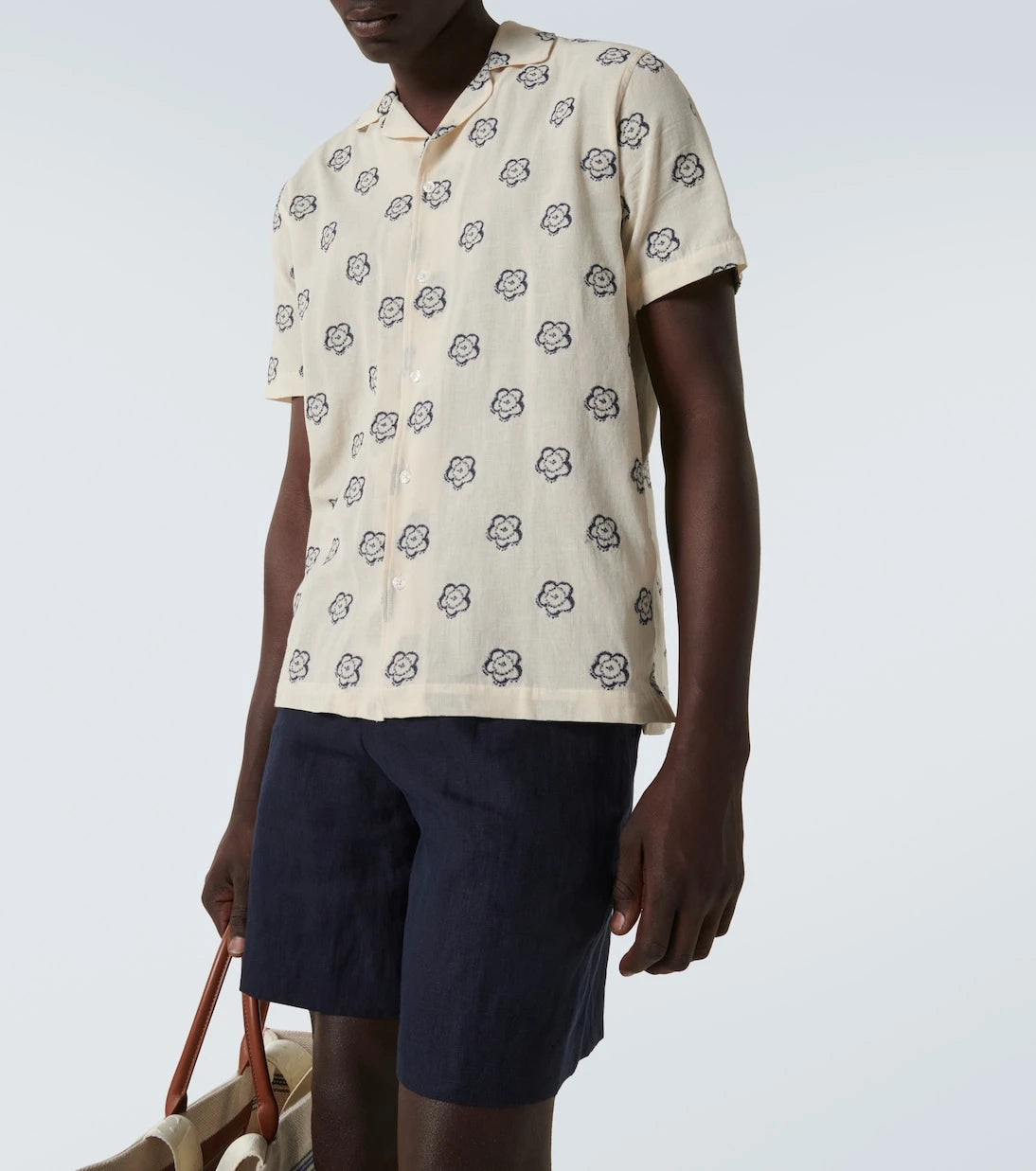 Orlebar Brown - Marne cotton-blend jacquard bowling shirt