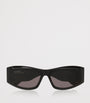 Black Acetate BB0395S Rectangular Sunglasses
