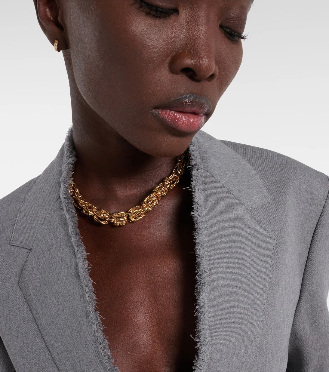 Toteme - Byzantine 24kt gold-plated choker