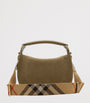 Burberry Small Suede B Clip Messenger Bag