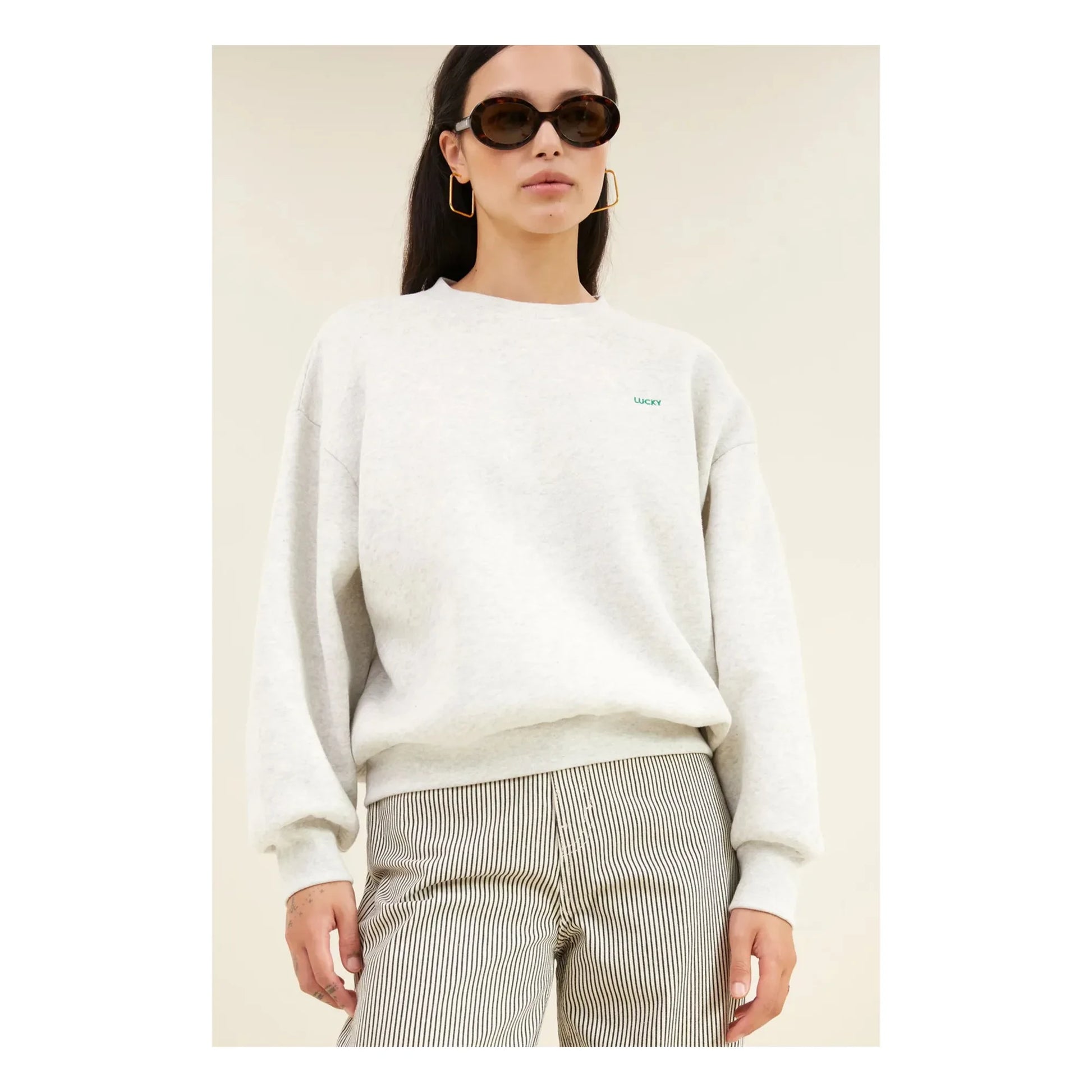 By Bar - Bibi Clover sweater  | Grey