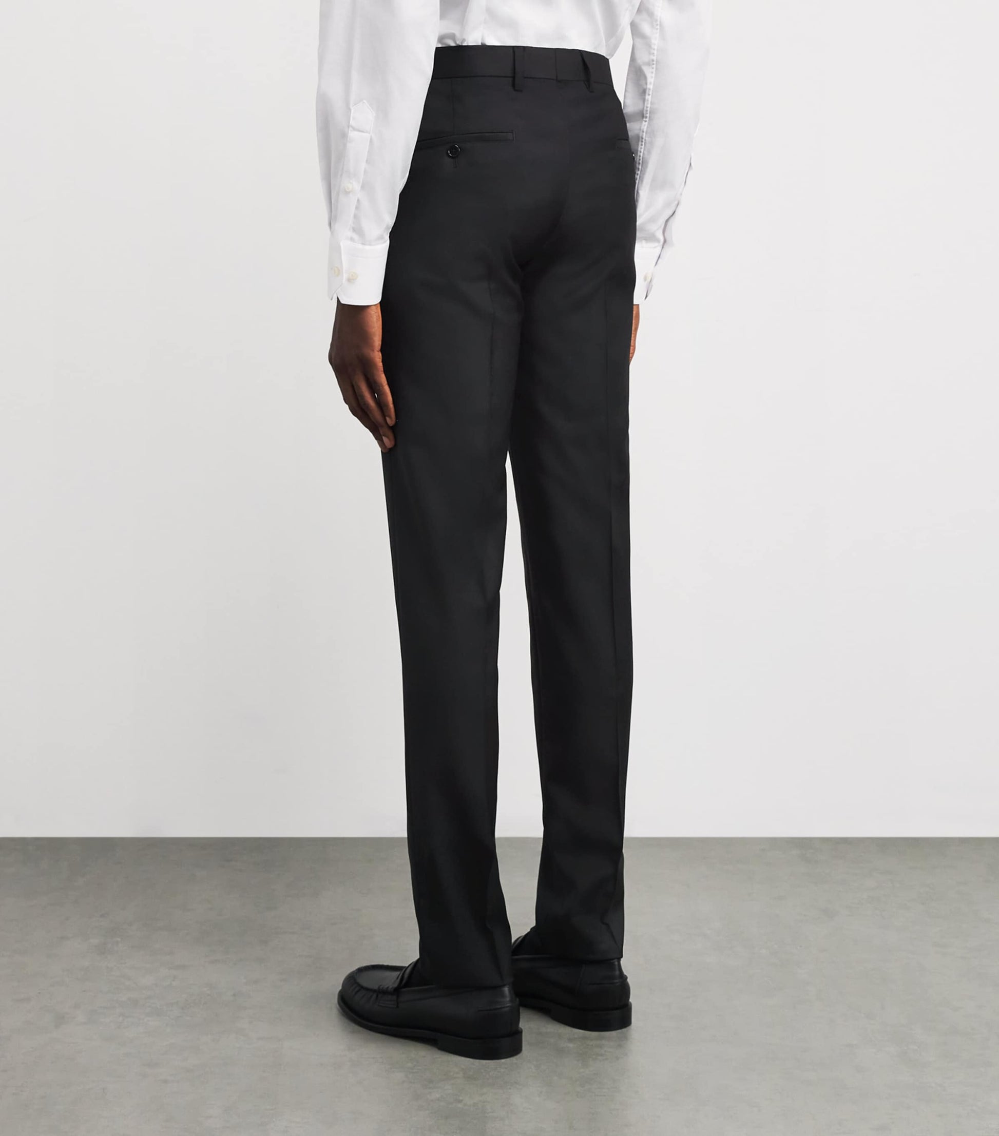 Virgin Wool Tailored Trousers