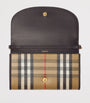 Burberry Check Chain Wallet SAND