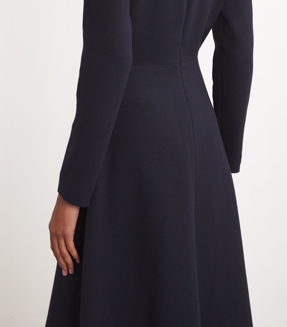 NOMADISSEM Navy Longs Midi Dress