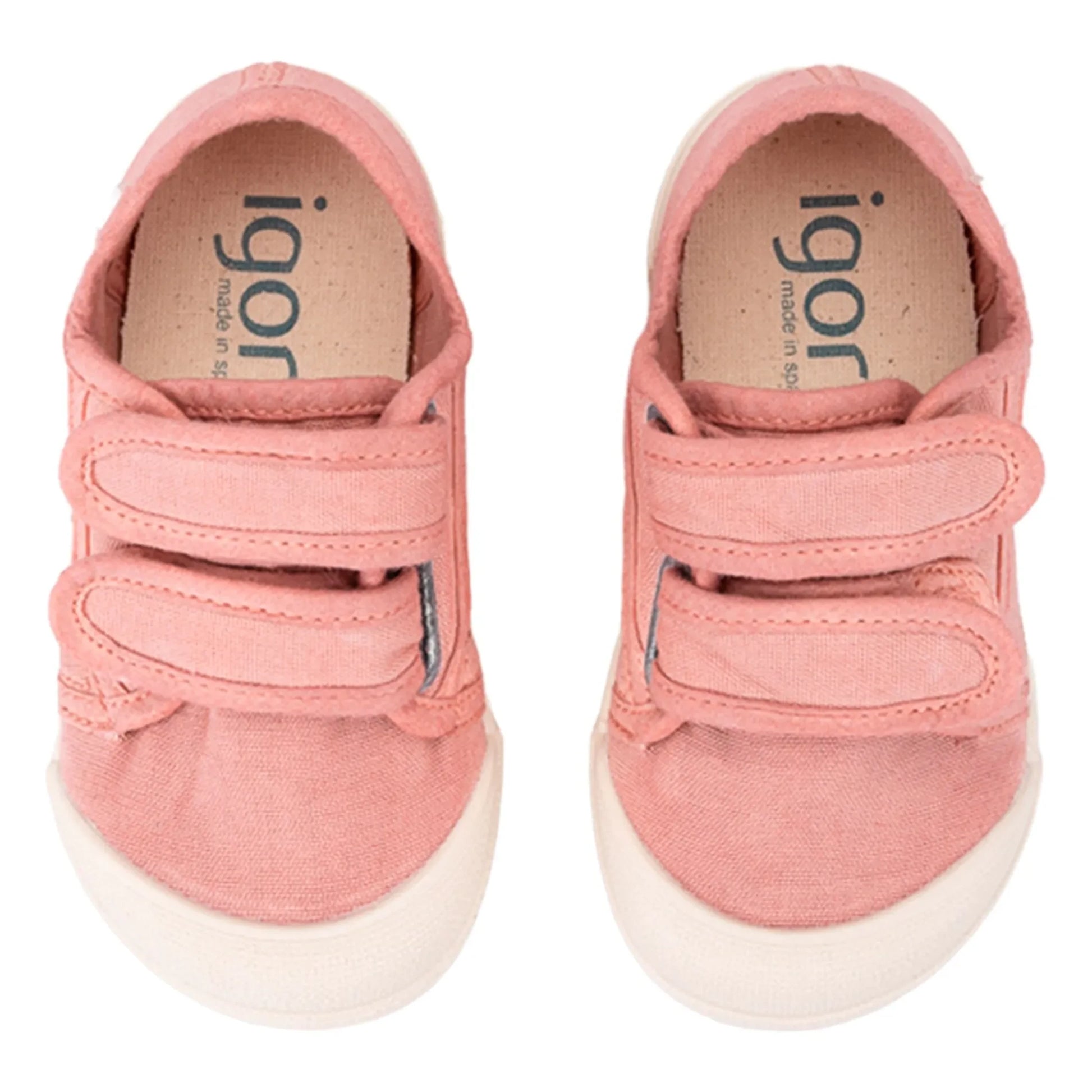 Igor - Lona Double Scratch Sneakers | Pale Pink