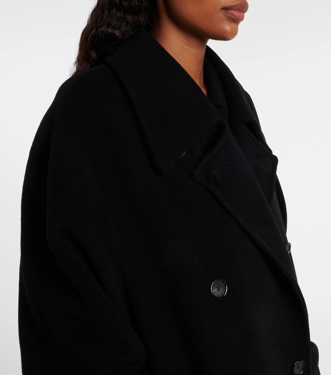 Toteme - Double-breasted wool-blend coat