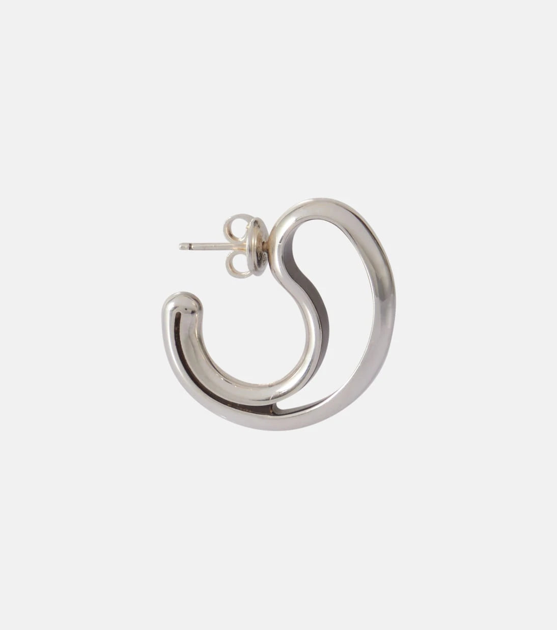 Bottega Veneta - Drop Large sterling silver earrings