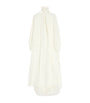 Valentino Ivory Silk Tie-Detail Maxi Dress