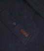 Polo Ralph Lauren Navy Wool Langdon Overcoat