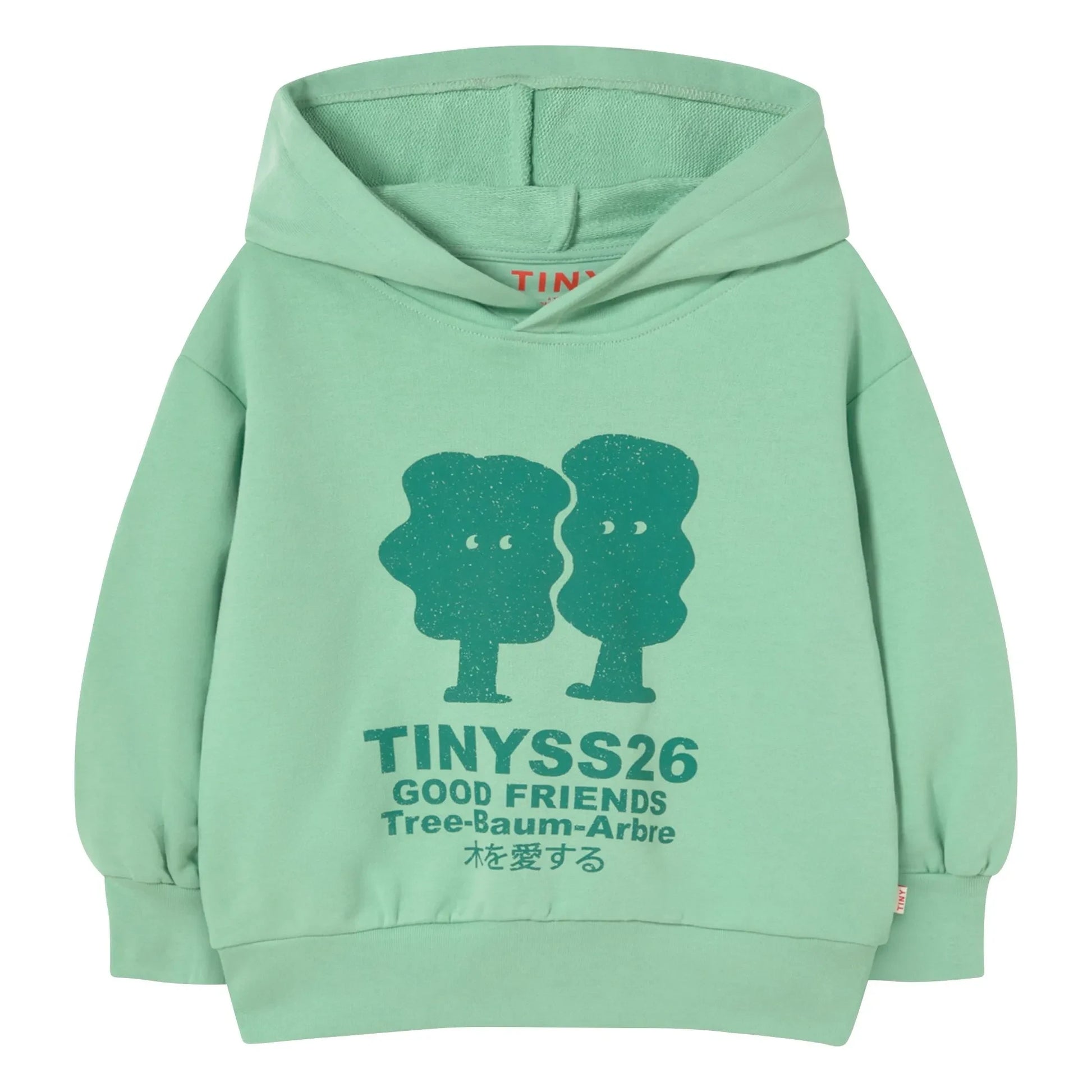 Tinycottons - Good Friends organic cotton sweatshirt | Turquoise