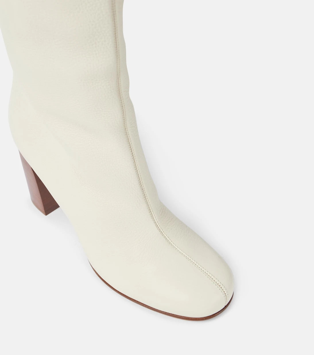 Khaite - Willow leather knee-high boots
