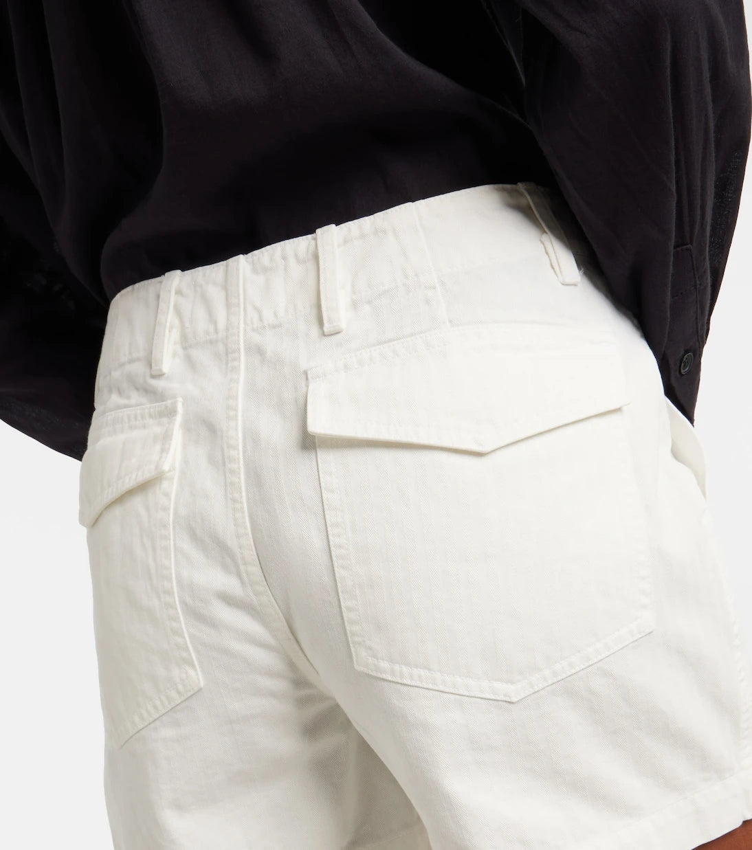 Nili Lotan - Utility cotton shorts