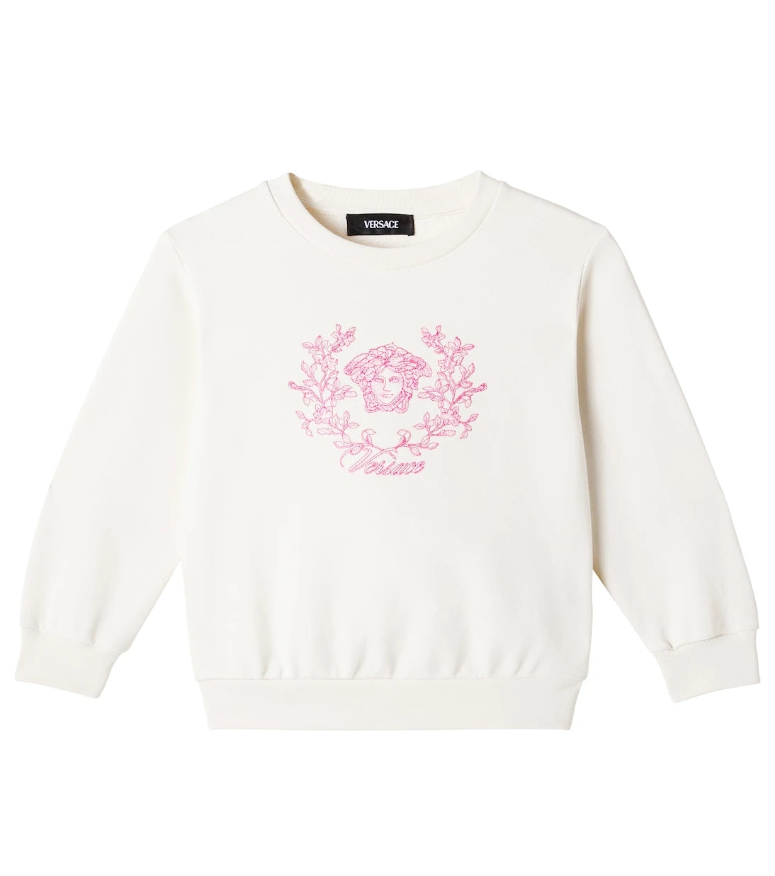 Versace Kids - Medusa cotton jersey sweater