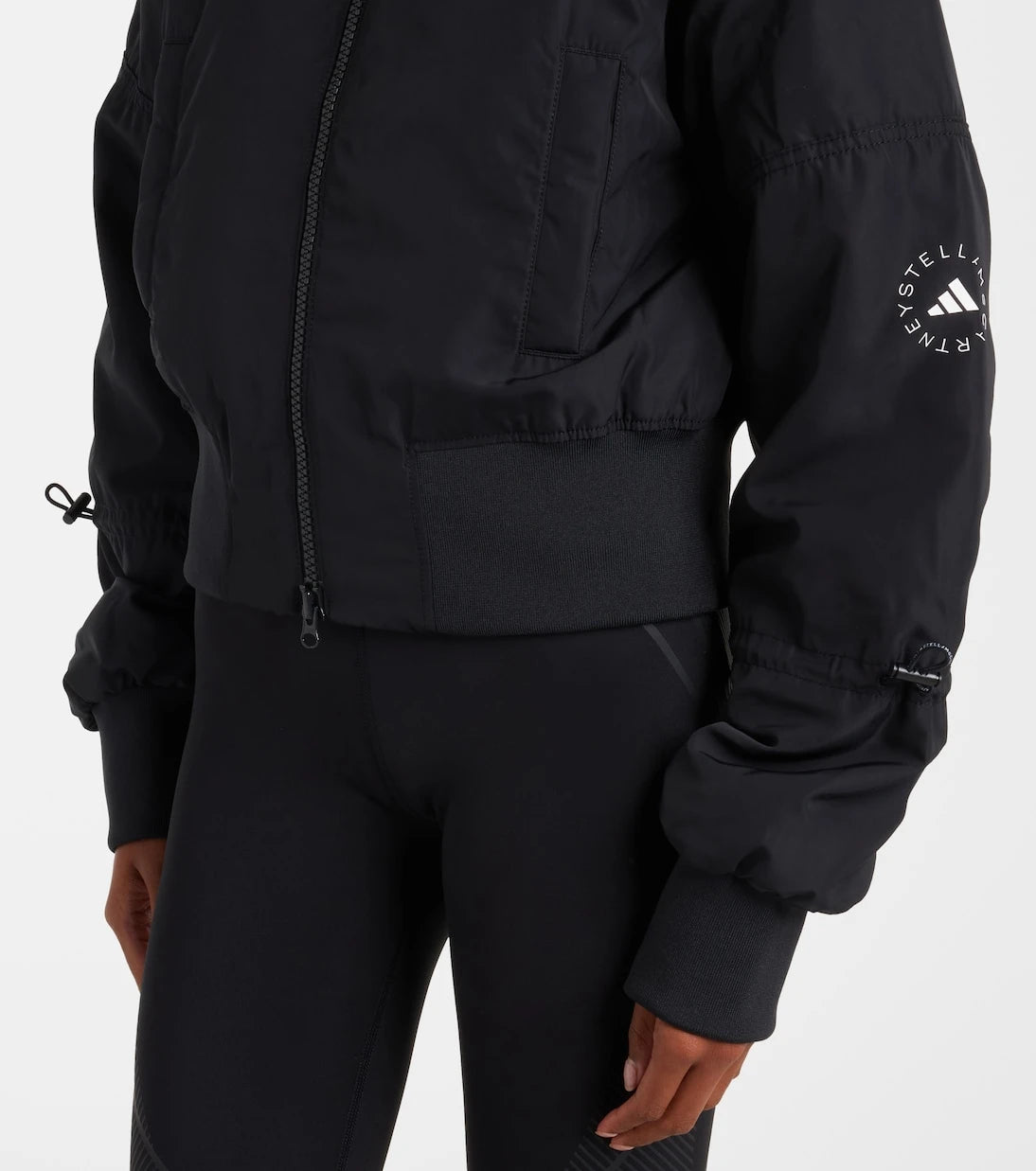 Adidas by Stella McCartney - True Nature cropped bomber jacket