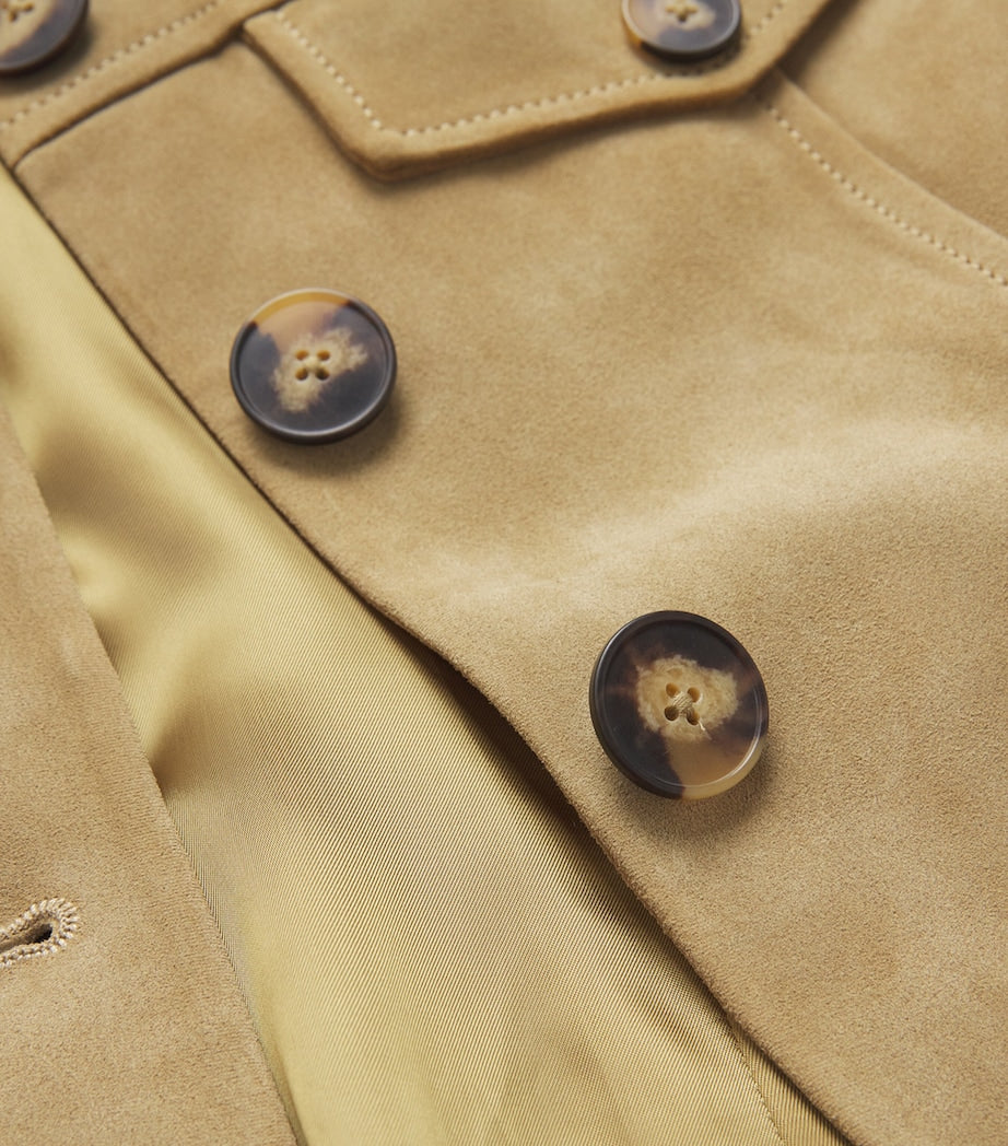 Suede Orrin Jacket DESERT KHAKI