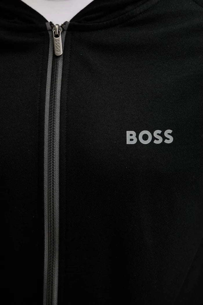 BOSS erkek pamuklu ev içi sweatshirt Authentic Jacket H