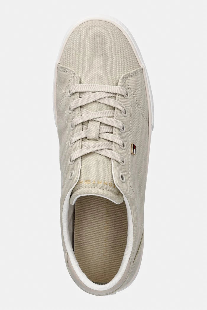 Tommy Hilfiger TH LOW PROFILE VULC CANVAS ниски кецове дамски