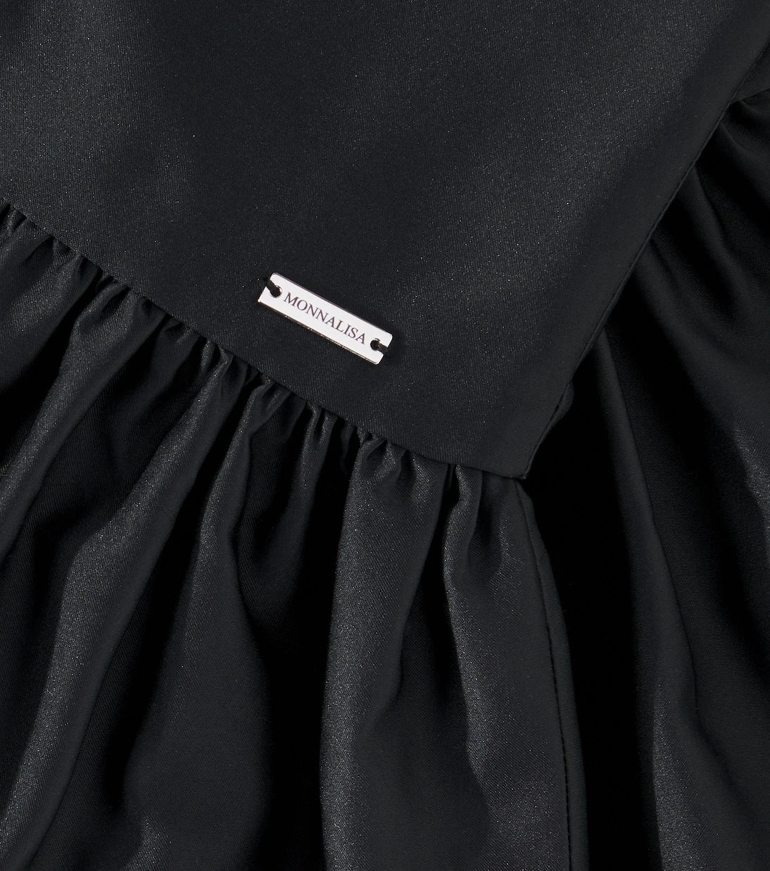 Monnalisa - Ruffled duchesse dress