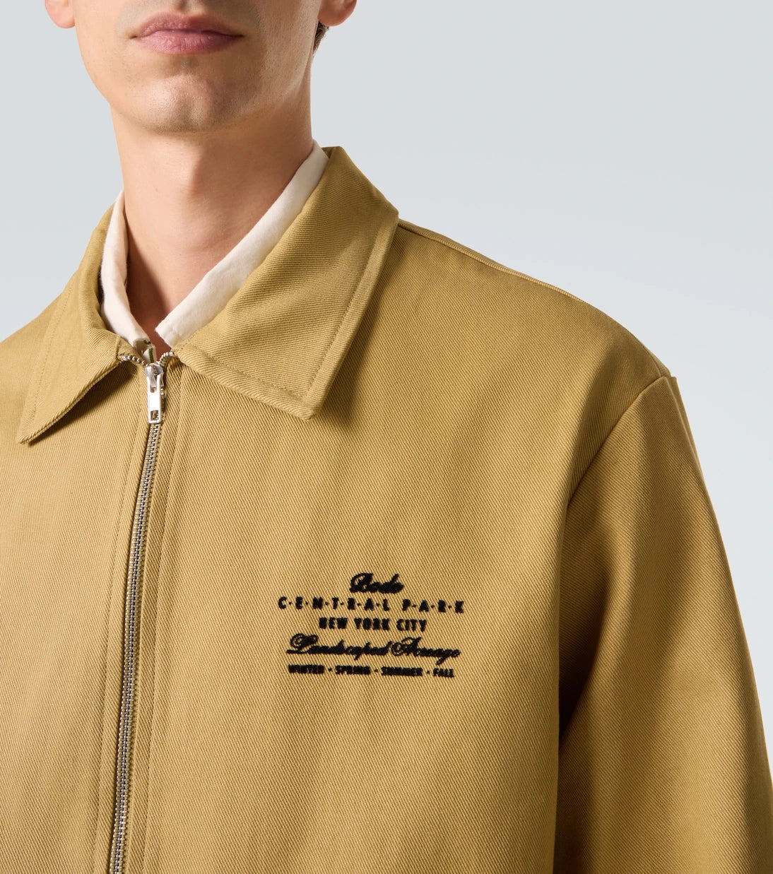 Bode - Central Park cotton blouson jacket
