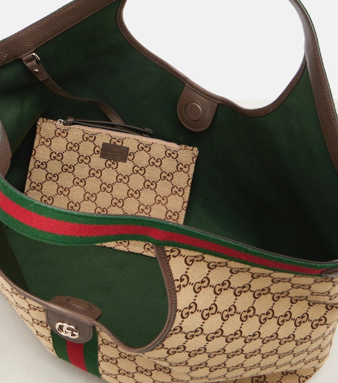 Gucci - Gucci Giglio GG Canvas Large tote bag