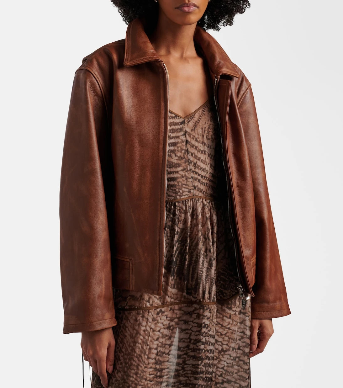 Jacques Wei - Leather jacket