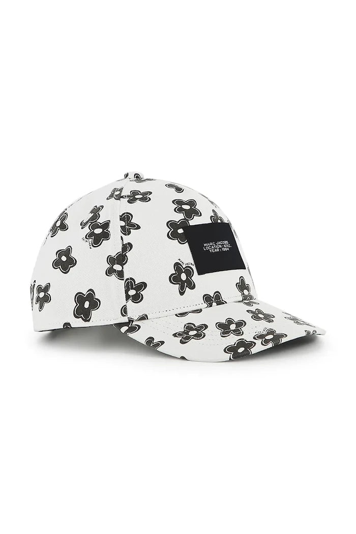 Детска памучна шапка с козирка Marc Jacobs