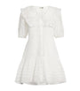 White Cotton Dove Mini Dress