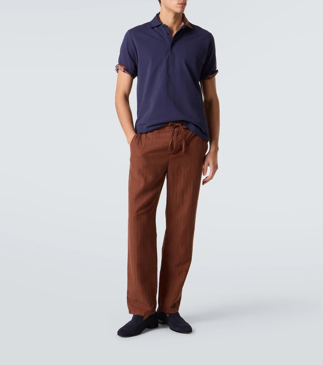 Frescobol Carioca - Luca cotton piqué polo shirt