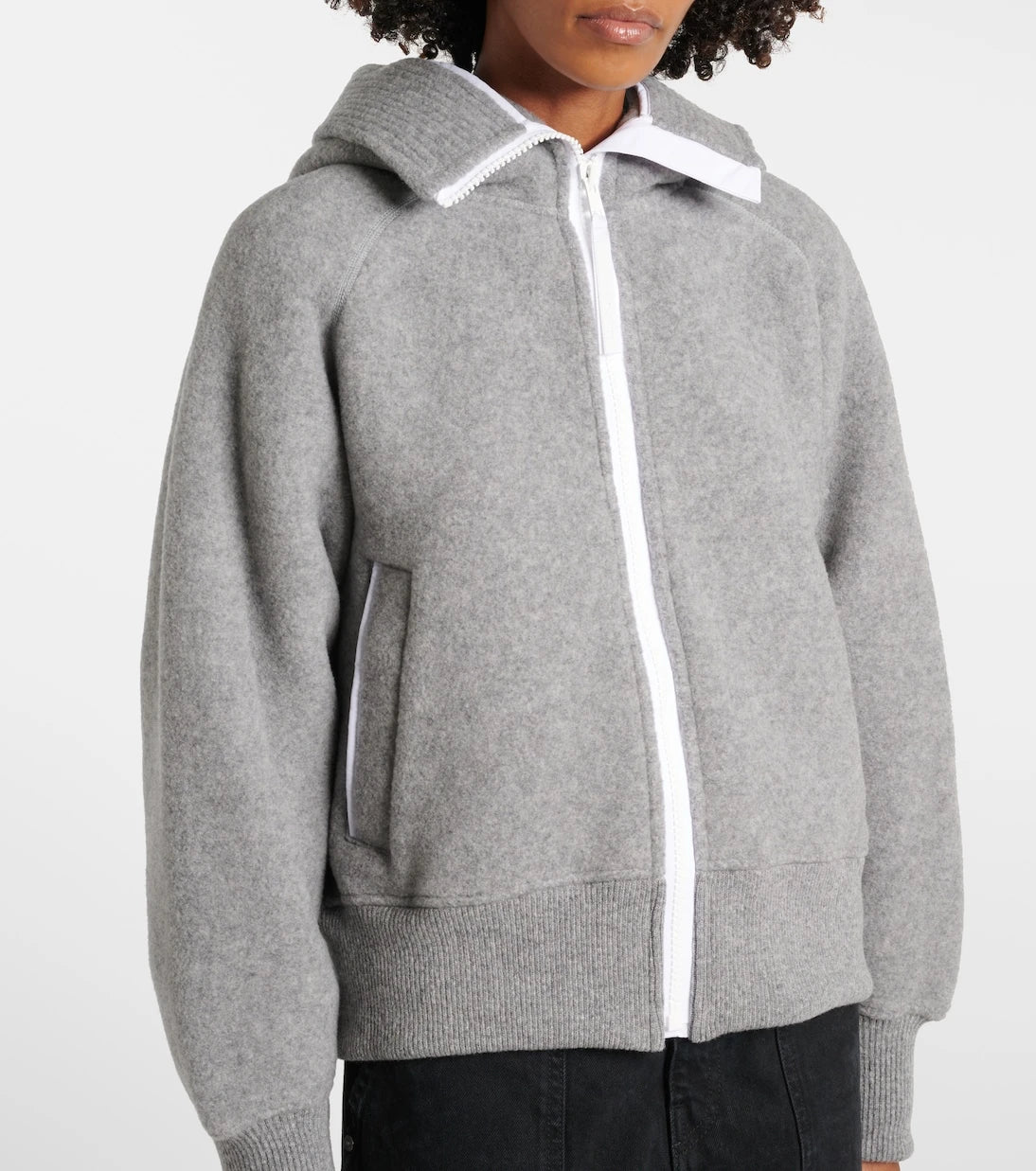 Canada Goose - جاكيت بومبر من مزيج الصوف