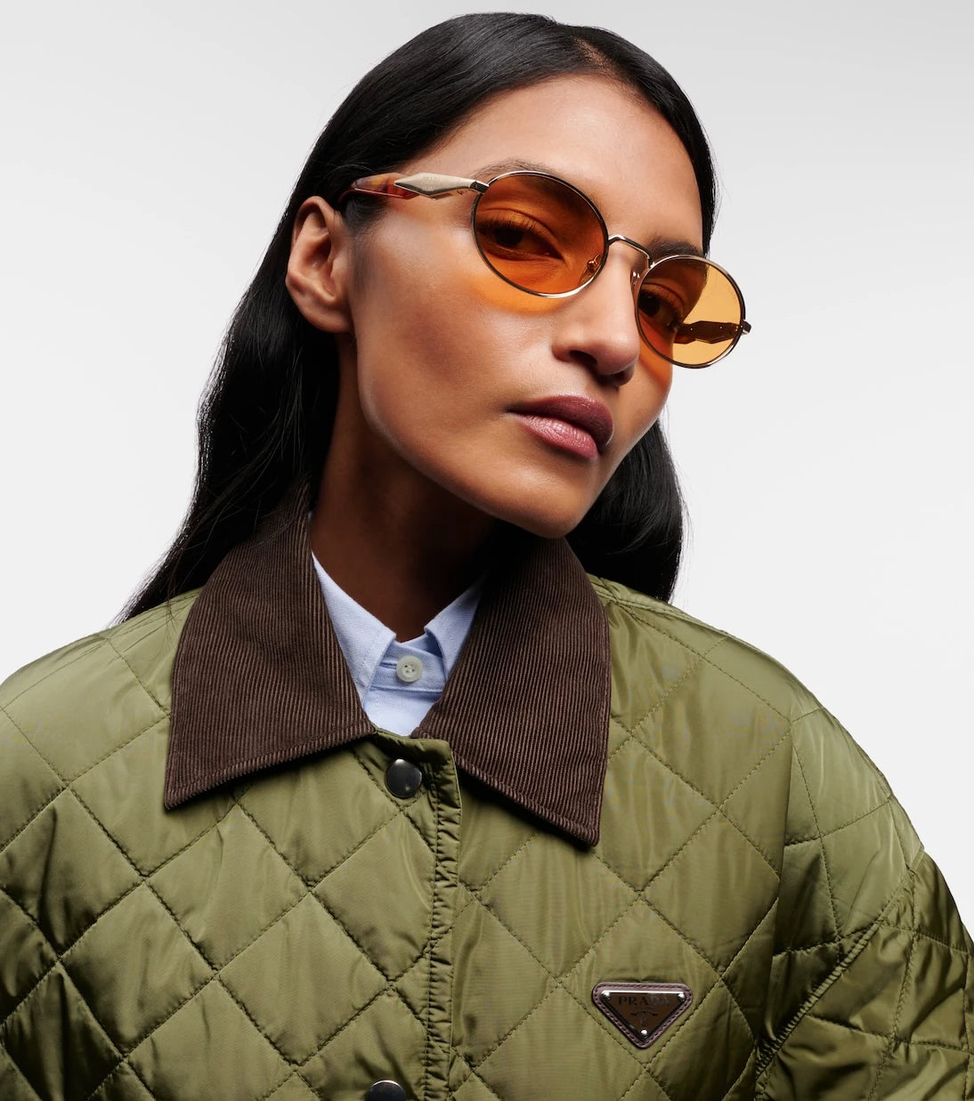 Prada - Oval sunglasses