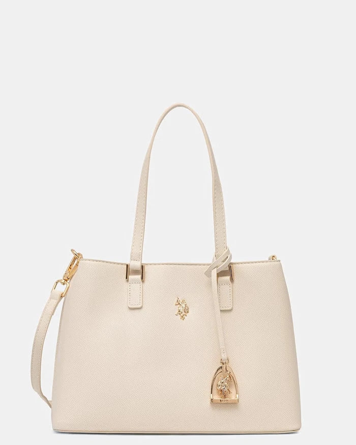 U.S. Polo Assn. kadın suni deri tote çanta Jones