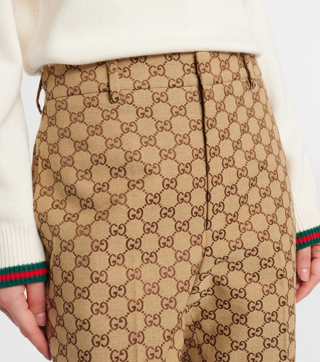 Gucci - Cotton-blend straight pants