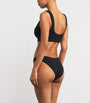 Hunza G Black Xandra Coverage Bikini