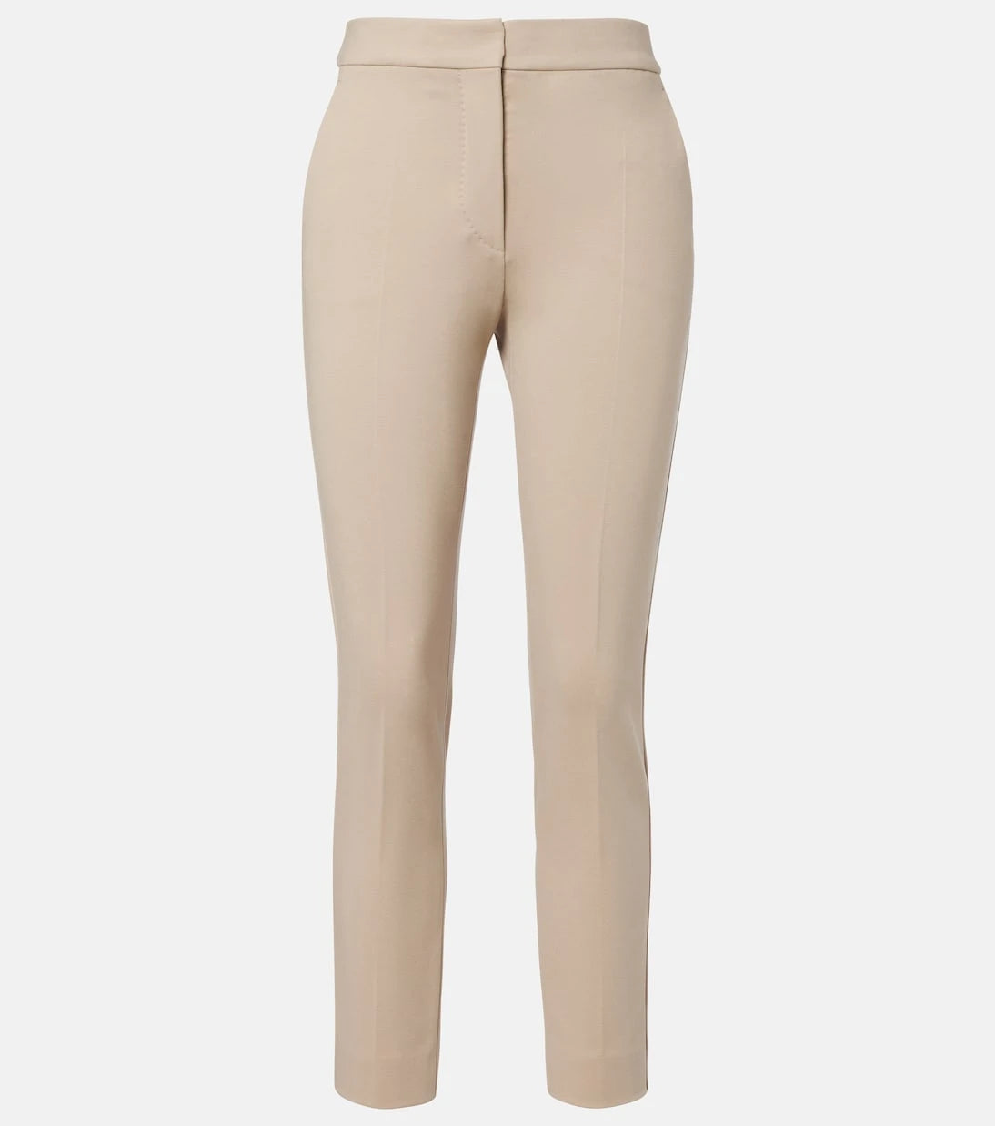 Max Mara - Cropped jersey slim pants