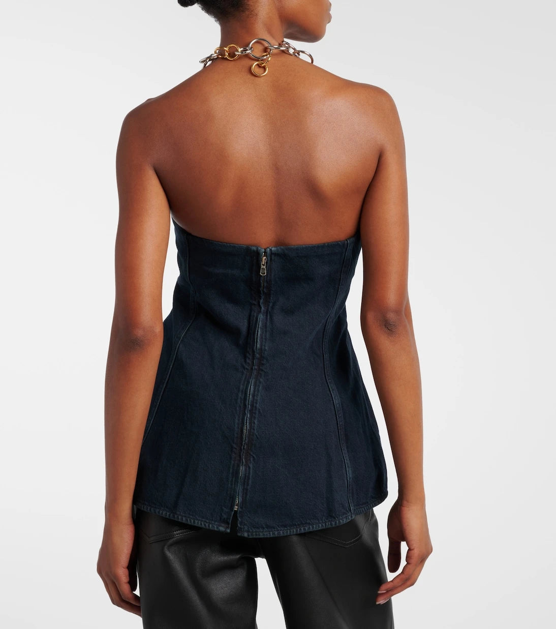 Agolde - Lara denim corset