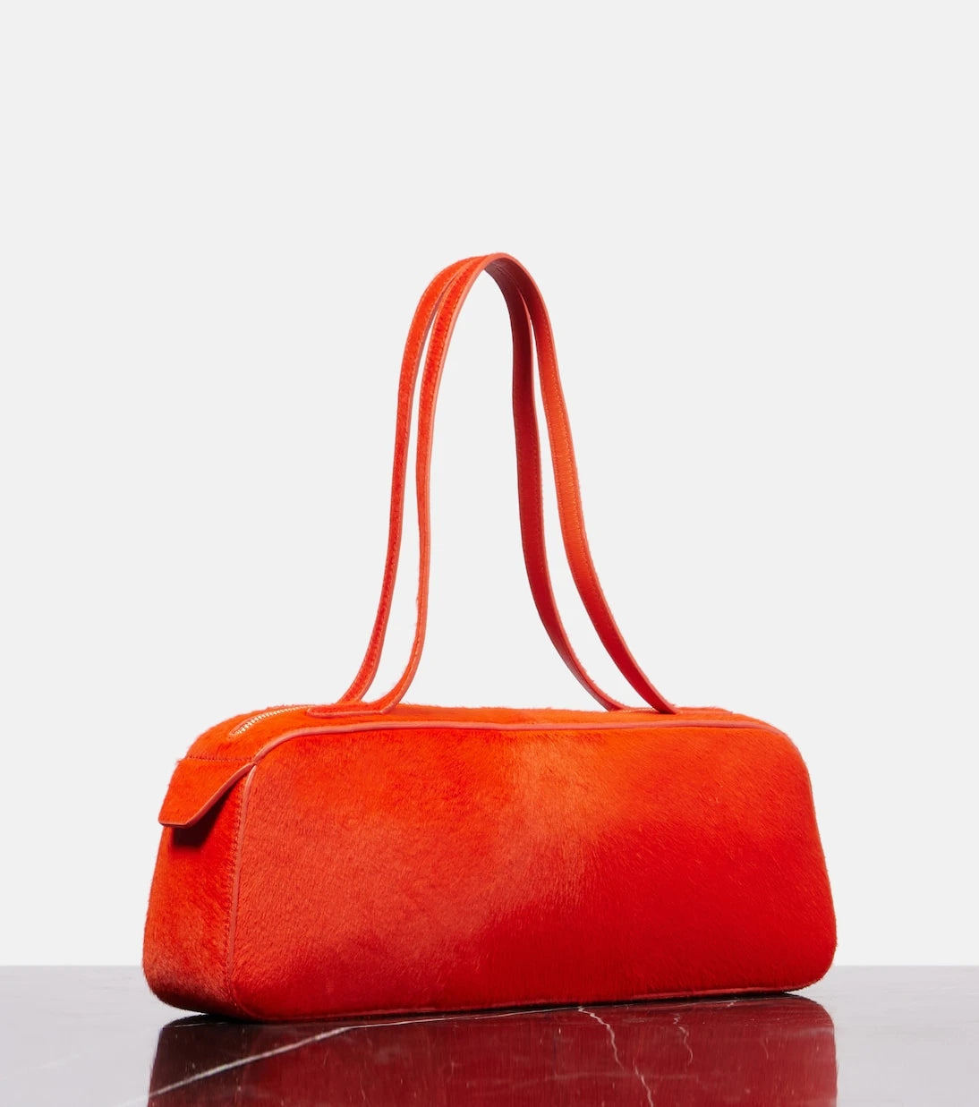 Khaite - Simona Small calf hair shoulder bag