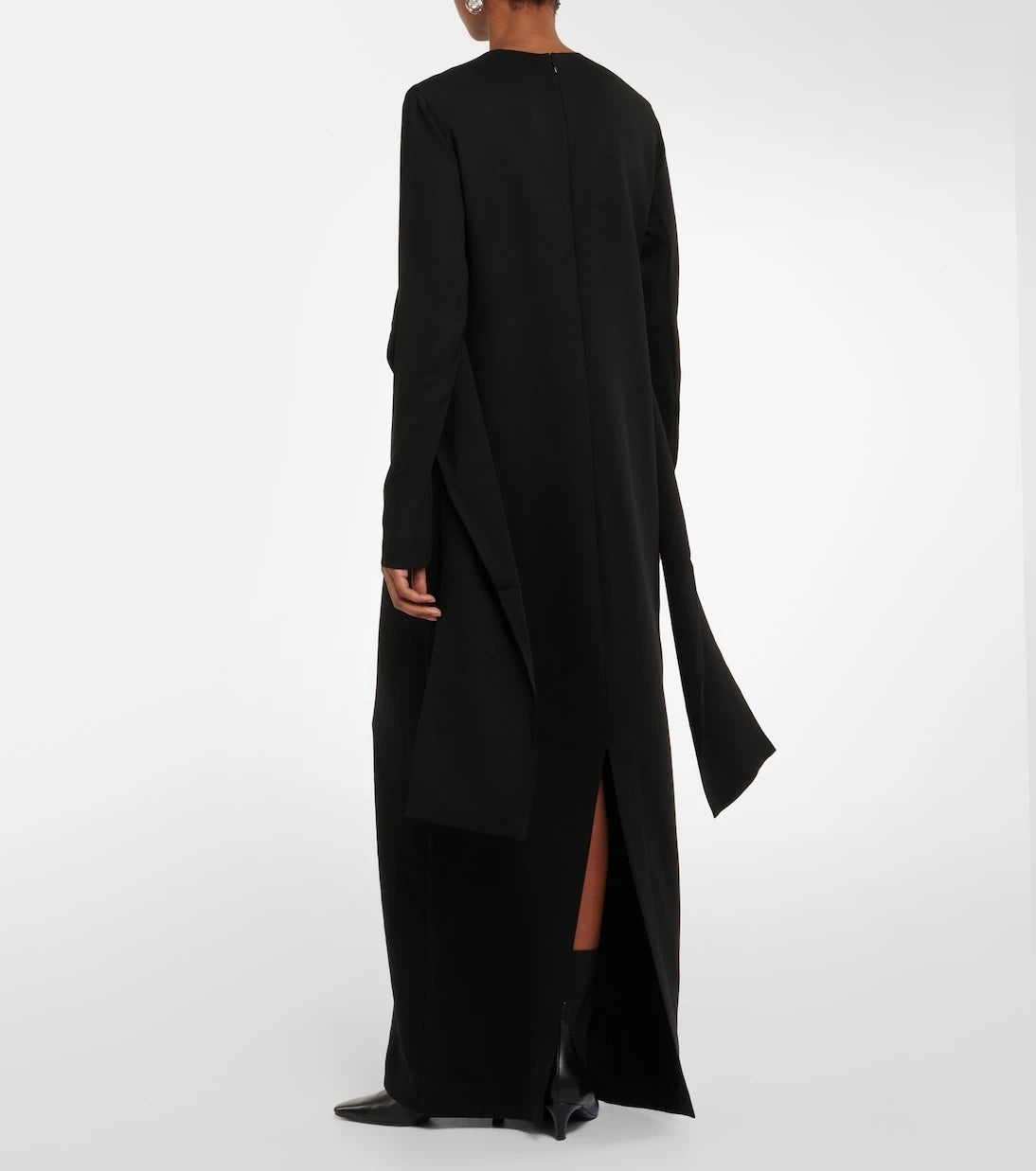 Toteme - Draped cady maxi dress