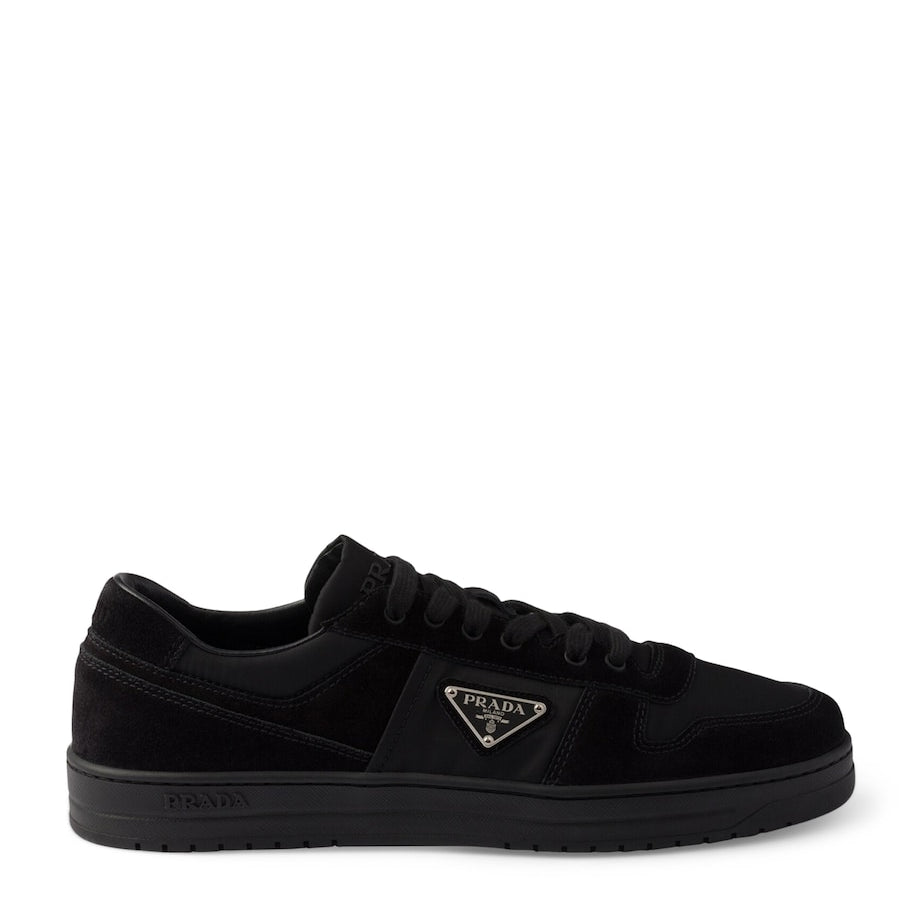 Prada Suede and Re-Nylon Downtown Sneakers