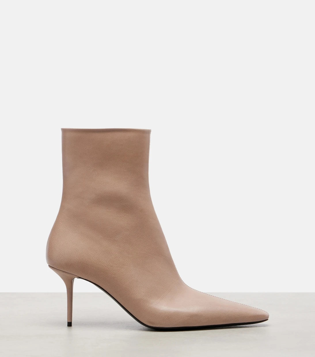 Saint Laurent - Ashley 75 leather ankle boots